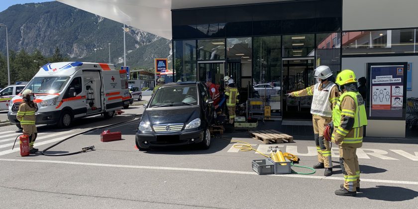 Verkehrsunfall auf der Ötztaler Höhe