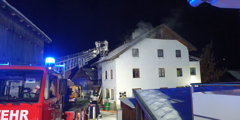 Brand Mehrfamilienhaus Ötzbruck