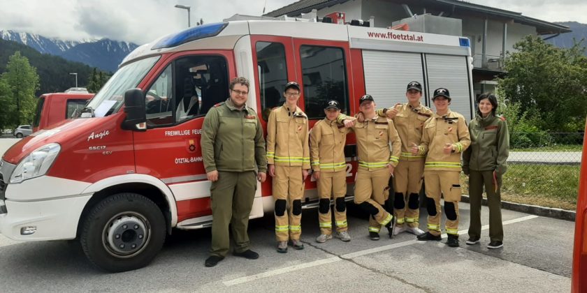 Wissenstest Feuerwehrjugend in Imst