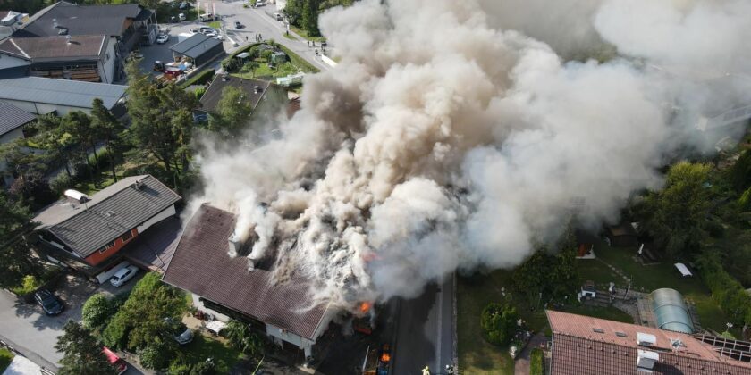 Großbrand in Haiming