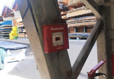 Brandmeldealarm Holz Marberger