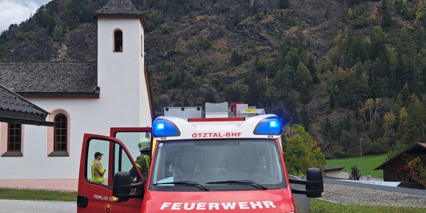 Person eingeschlossen in Ambach