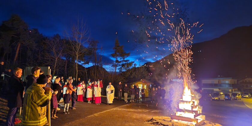 Bereitstellung Osterfeuer 2024