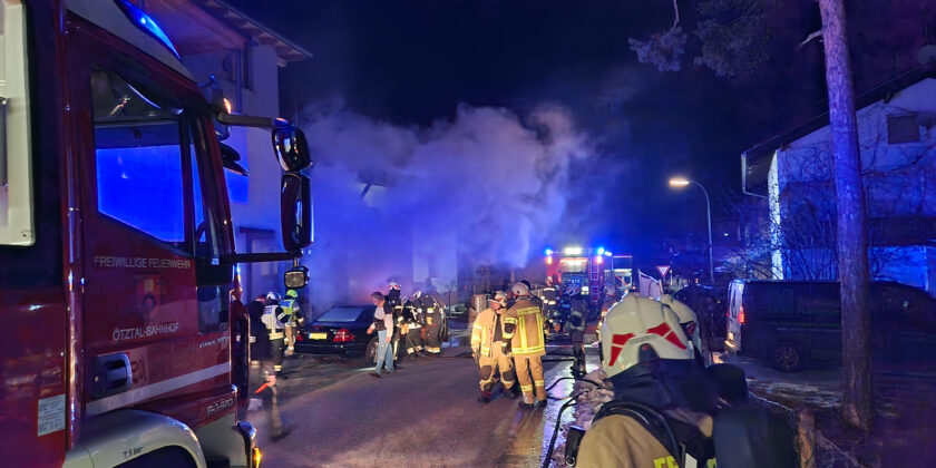 Brand Fahrzeug Turmstraße