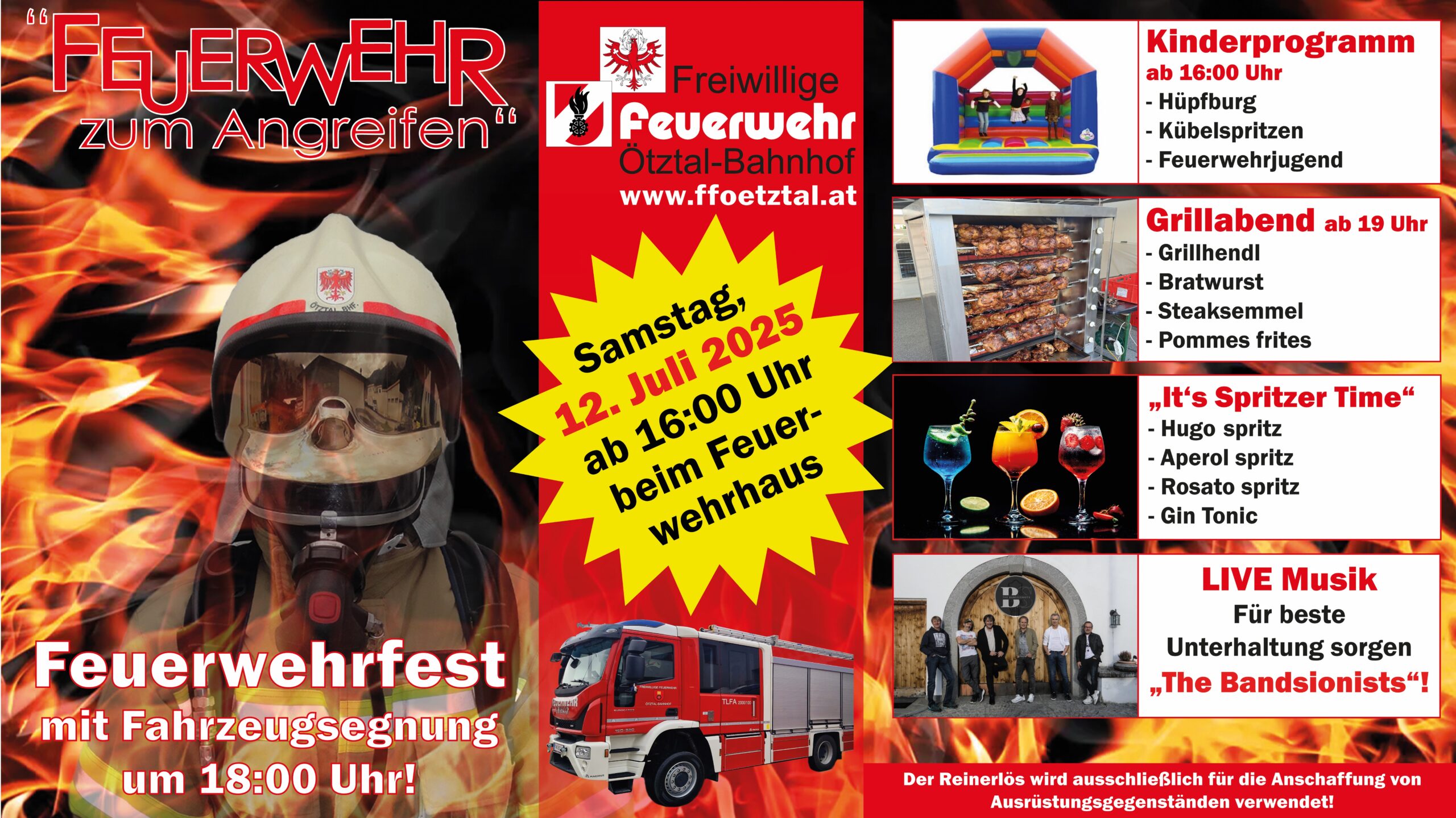 Feuerwehrfest Ötztal-Bahnhof
