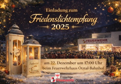 Friedenslichtempfang 2025