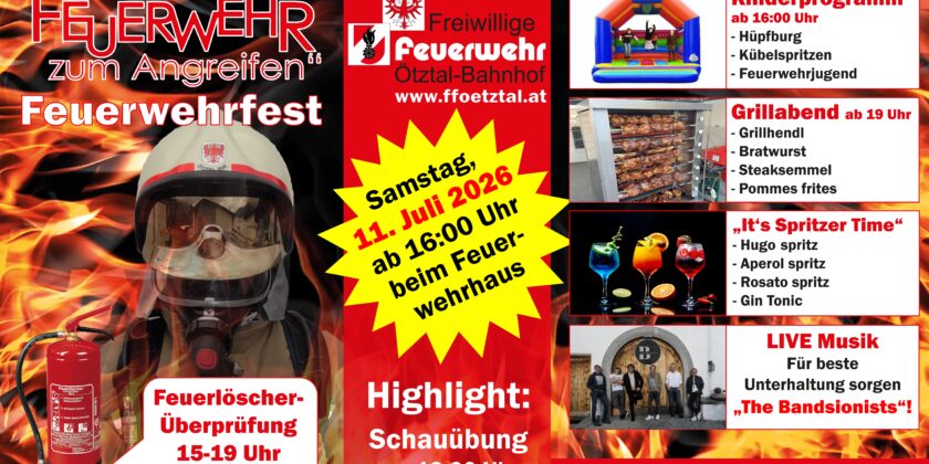 Feuerwehrfest Ötztal-Bahnhof