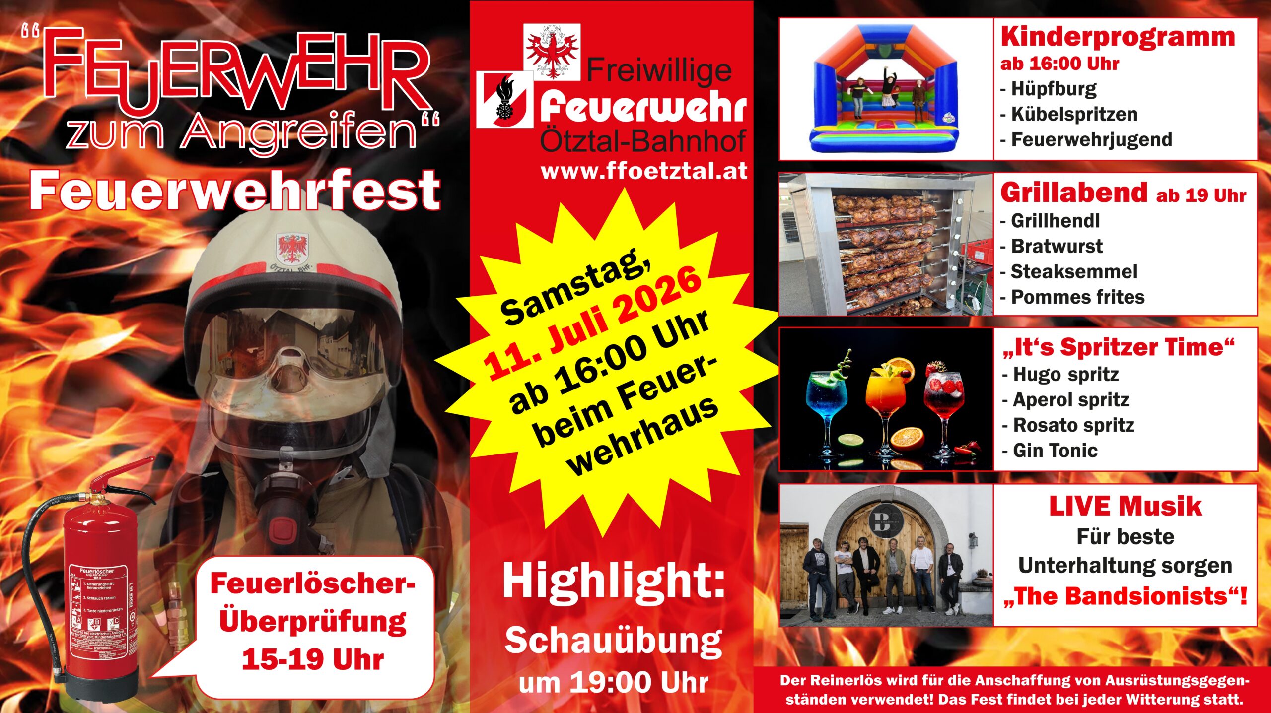 Feuerwehrfest Ötztal-Bahnhof