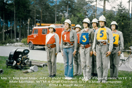 Erste Bewerbsgruppe 1974